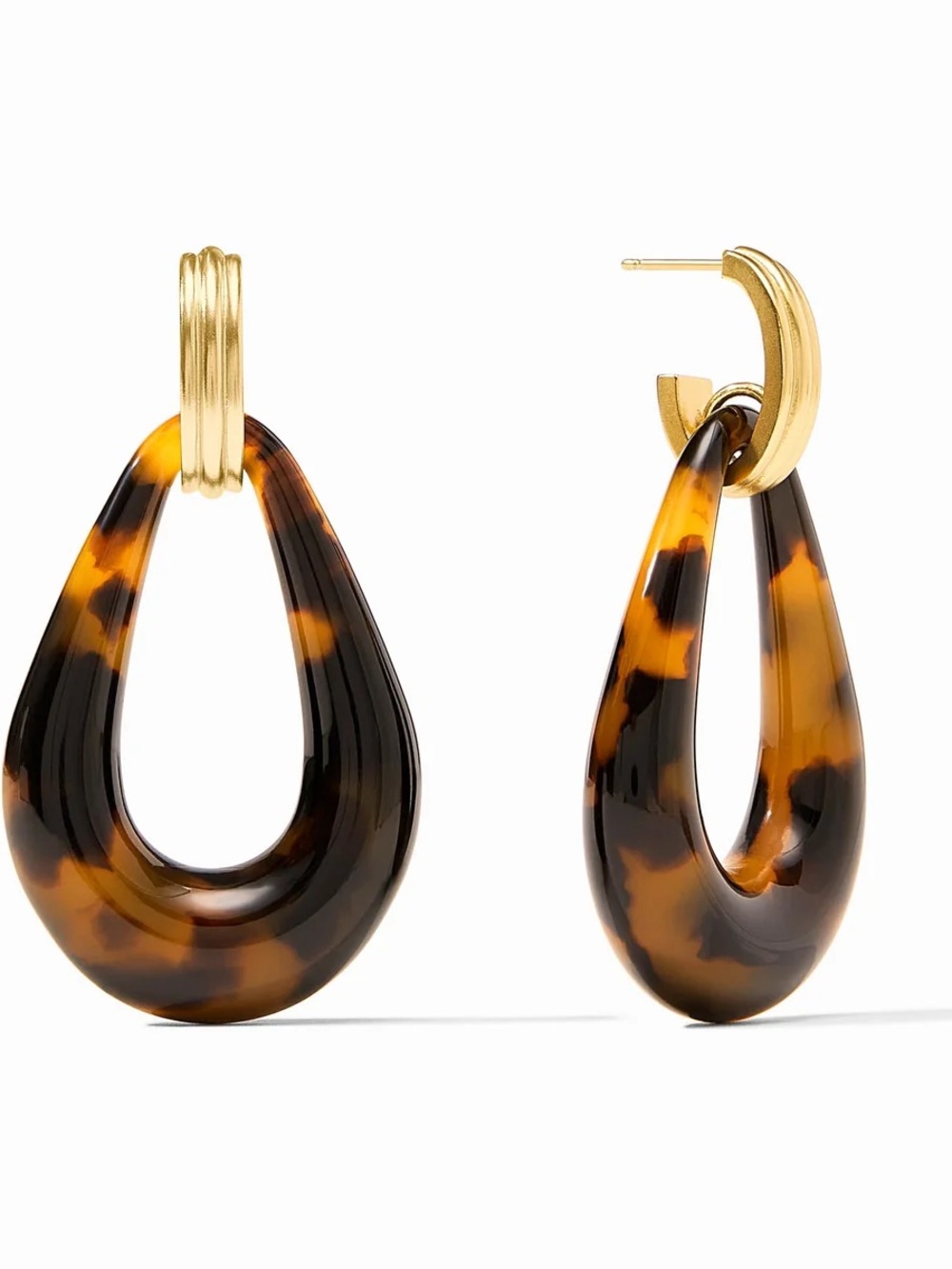 NWOT Julie Vos Carnaby Doorknocher Earring